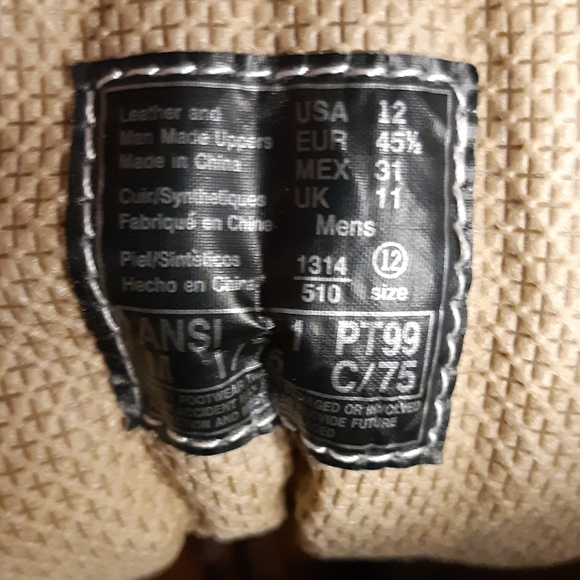 Stanley Steel Toe Boots Size 12 - Picture 7 of 9